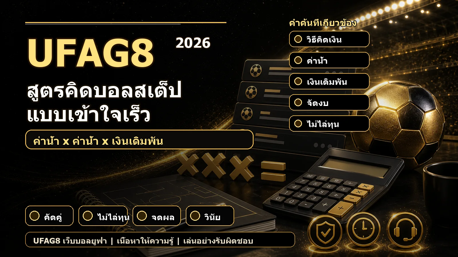 ภาพสูตรคิดบอลสเต็ป ค่าน้ำคูณค่าน้ำคูณเงินเดิมพัน